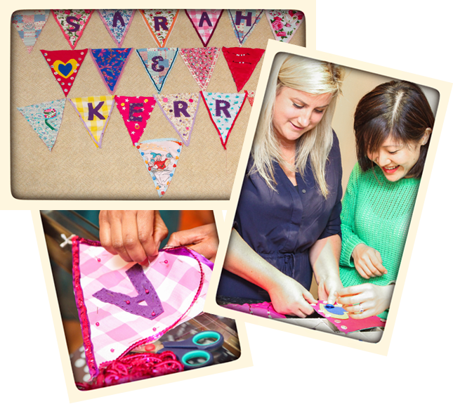 Bunting Making Class – Glasgow – FULLY BOOKED