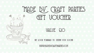 Made By Gift Vouchers 10GBP