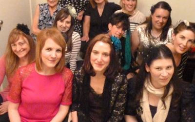 Fascinator Making Fun in Glasgow’s West End