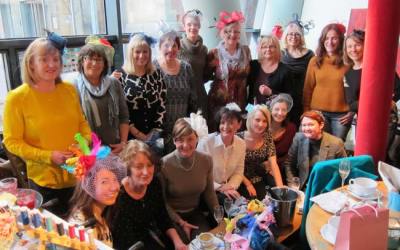 Edinburgh Fascinator Making Class for Margaret’s Hen Party