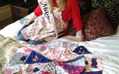 Bunting making hen party fun near Largs!