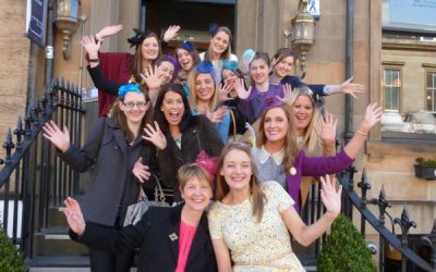 Feathers and frills – Glasgow Fascinator Making Hen Party Class