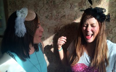 Stirling Hen Party – fascinator making fun